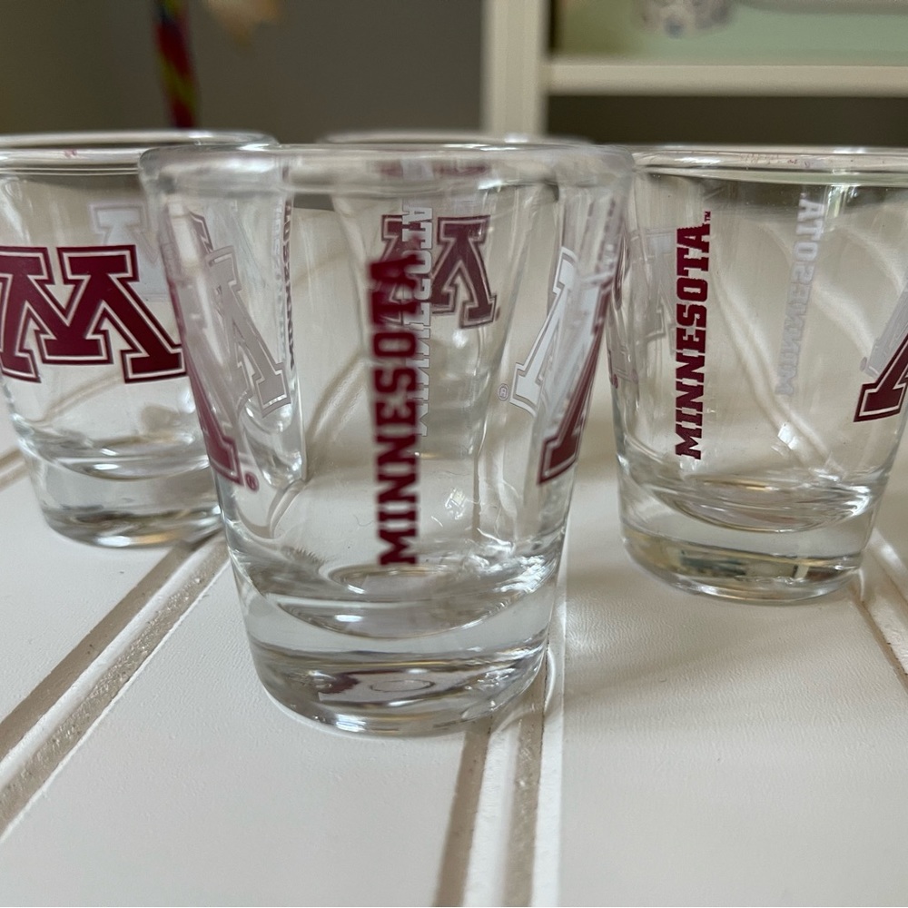 Minnesota shot glasses New